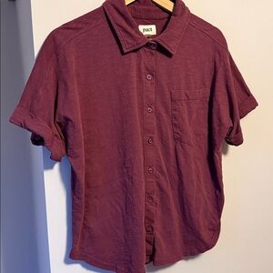 Pact Organic Cotton Button-Up – Women’s Small